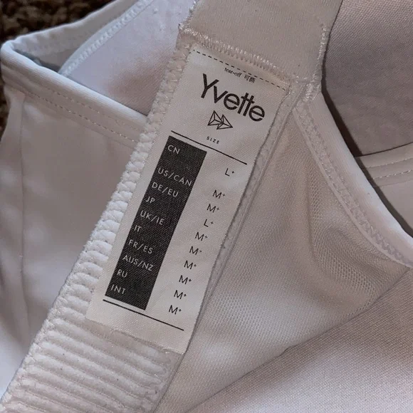 Yvette Criss Cross Adjustable Strap Sports Bra - Picture 8 of 9